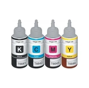 Lahev s inkoustem Epson T6646, C13T66464A, CMYK, multipack, kompatibilní