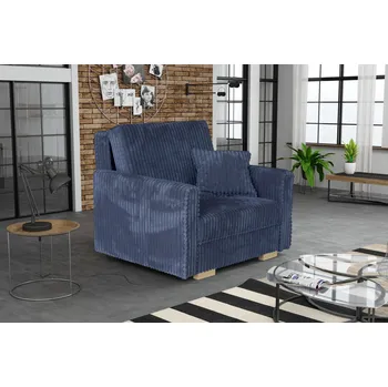 Křeslo Rozkládací křeslo Vivian Piano I modré