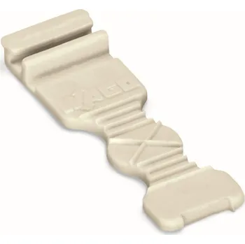 modulární přístroj a rozvaděč WAGO Podložka 734-127 pro odlehčení tahu pro pružinové svorkovnice a konektory s pájecími piny šířka 6 mm, šedá 734-127