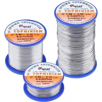 Páječka Cín 0,56mm/250g CYNEL