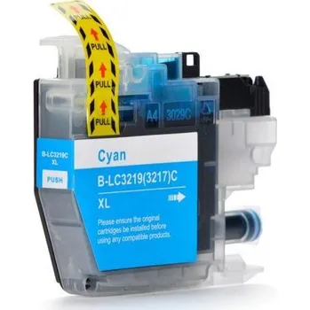 Best2Buy cartridge Brother LC3219XLC, azurová (cyan), kompatibilní