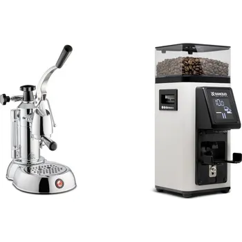 Kávovar La Pavoni Stradivari Lusso + Rancilio STILE, white