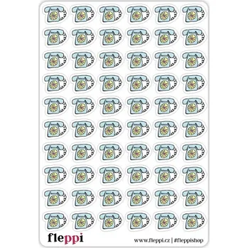 Diář Fleppi Samolepky - telefon