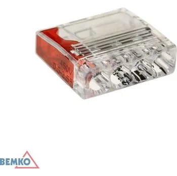 Krabicová svorka (WAGO) 4 x 0,5-2,5 BEMKO