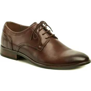 Pánské polobotky Polobotky De Plus hnědé P347-68 - 47