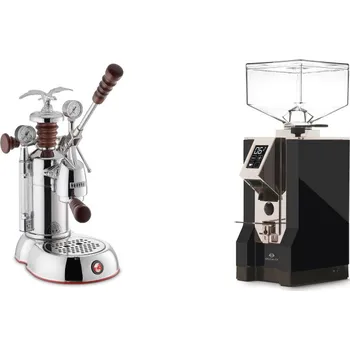 Kávovar La Pavoni Esperto Abile + Eureka Mignon Specialita, CR black