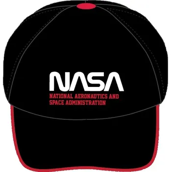 Kšiltovka CHLAPECKÁ KŠILTOVKA NASA ČERNÁ Barva: 53249, Velikost: 54