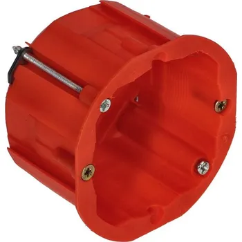 Elektroinstalační krabice Krabice přístrojová sádrokartonová, oranžová