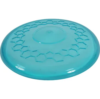 Hračka pro psa FRISBEE TPR POP létající talíř pro psa 23 cm tyrkys Zolux