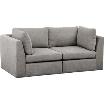 Pohovka Hanah Home Dvoumístná pohovka MOTTONA světle šedá