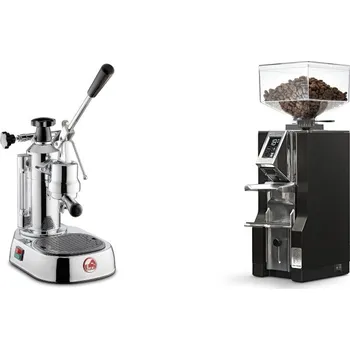 Kávovar La Pavoni Europiccola Lusso + Eureka Mignon Libra, CR black