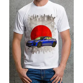 Pánské tričko tričko Mazda RX-8 2009 116 (triko s osobním autem)