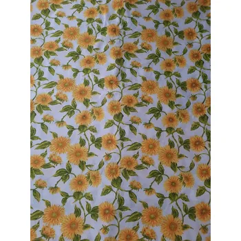 Bavlněná látka Květy slunečnice š.160