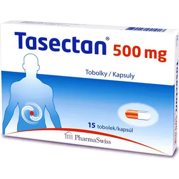 Lék na průjem Tasectan 500 mg 15 cps.