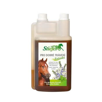 Tekutý bylinný extrakt Pro dobré trávení, Láhev s dávkovačem, 1 l