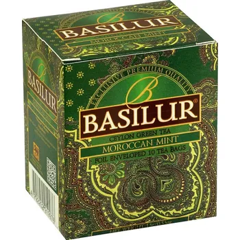 Čaj Basilur Zelený čaj ochucený 10x1,5g - Maroccan Mint