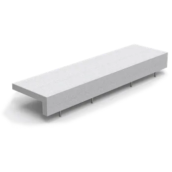 Zahradní lavice Benito betonová lavice Ela 300 cm