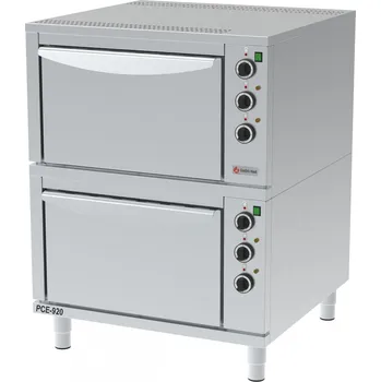 Sporák GASTROHAAL PCE-920 SC GN 2/1 PEC STATICKÁ + HORKOVZDUŠNÁ , PEKAŘSKÁ TROUBA,