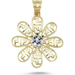 Lillian Vassago Zlatý přívěsek květina LLV46-GP083