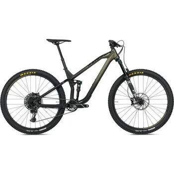 Jízdní kolo NS Bikes Celoodpružené kolo NS Bike Define AL 1 130 černo zelený - L ( 180 - 195 cm )