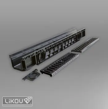 Stavební profil LikoDrain WDR-X-M 13/0,5m PA mříž