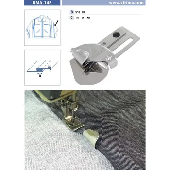 Příslušenství k šicímu stroji Texi Zakladač pro francouzský šev pro šicí stroje UMA-148 3/16 XH