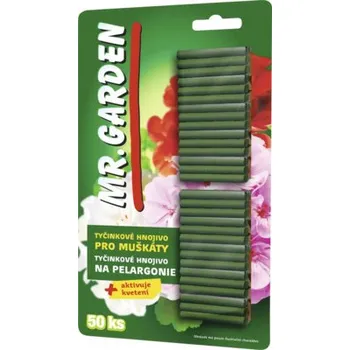 Pěstitelství Hnojivo tyčinkové pro muškáty Mr. Garden 50 ks