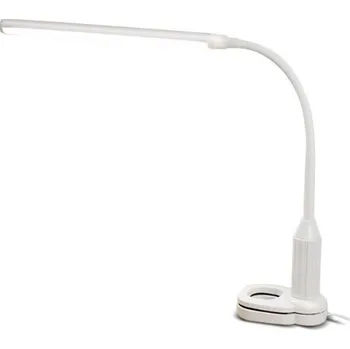 Lampička Stmívatelná LED stolní lampa se šroubovacím úchytem, 5W, 300lm denní světlo, bílá