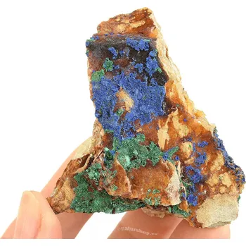 Sběratelství Přírodní azurit s malachitem 87g