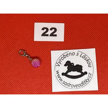 HandMade by VeJa Přívěšek s karabinkou č.22