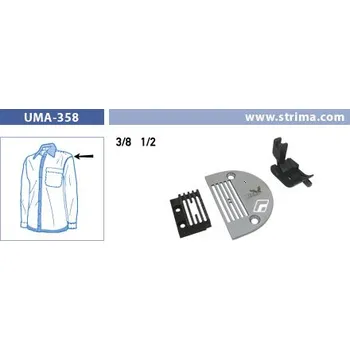 Texi Patka pro šicí stroje UMA-358 3/8