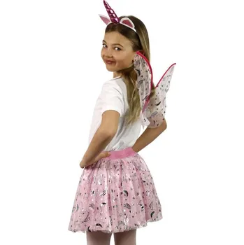 Karnevalový kostým Kostým Jednorožec růžový