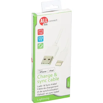 Prodlužovací kabel ALLRIDE Connect Nabíjecí kabel pro iPhone, 120 cm