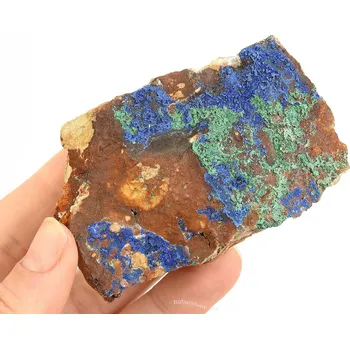 Přírodní kámen Přírodní azurit s malachitem 123g