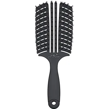 kartáč na vlasy Kartáč na rozčesávání vlasů Sibel Proflex L - černý (847002002) + dárek zdarma