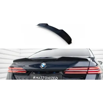 Tuning Prodloužení spoileru 3D BMW 5 M-Pack G60 černý lesklý plast
