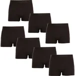 7PACK pánské boxerky Nedeto černé (7NB001) XL Možnost vrácení zboží ZDARMA do 120 dnů!