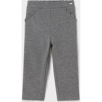 Dívčí kalhoty Mayoral 2505, 2524 šedé barva: šedé, Rozměr: 18 měsíců, 86 cm