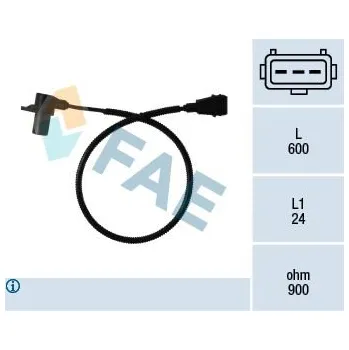 Kliková hřídel Generátor impulsů, klikový hřídel FAE 79011