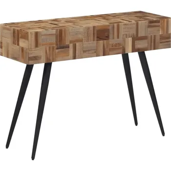 Konzolový stolek vidaXL Konzolový stolek 110 x 34 x 80 cm masivní recyklovaný teak [358520]