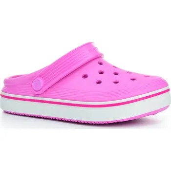 Dívčí obuv Crocs Crocband Clog Taffy pink rose taffy pantofle Velikost boty (EU): 31, Vnitřní délka boty: 202, Vnitřní šířka boty: 79
