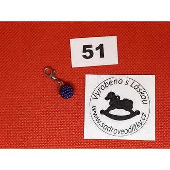HandMade by VeJa Přívěšek s karabinkou č.51