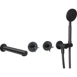 Deante Temisto podomítkový vanový set, černá