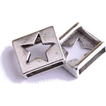 Dětské navlékací korálky Kovové korálky 5x13,5x14,5mm