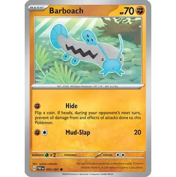 Karetní hra Pokémon karta Barboach 050/091 - Paldean Fates
