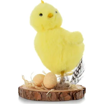 Velikonoční dekorace Dekorace, KUŘÁTKO, 12 cm, 1 kus
