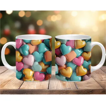 Hrnek 330ml, SRDCE 3, cena za 1 ks