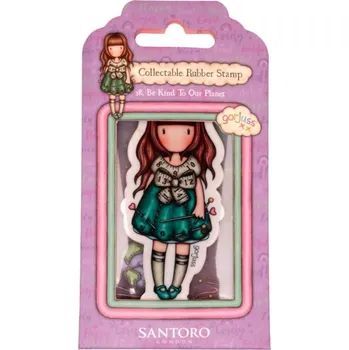 Razítko Studio Light Razítko Studio Light "Gorjuss Be Kind to Our Planet", č. 18 - Laskavost k naší planetě