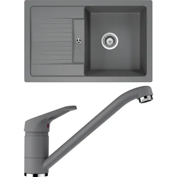 Granitový dřez Set Schock S30-1 (dřez Lima D-100S Croma + baterie Cosmo Croma)