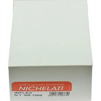 Texi Ocelový špendlík, poniklovaný, 32x0,5 mm (box 1000 g) INFLEX N.7 - TVRZENÝ